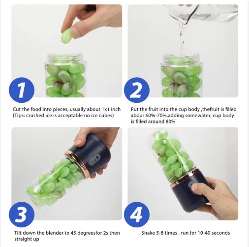 Professional Wireless Portable Juicer